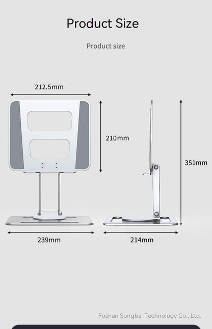 All Aluminum Alloy Laptop Stand And Tablet Stand