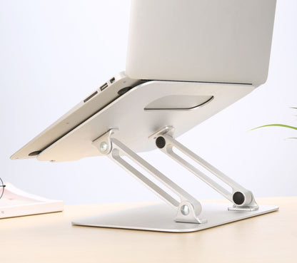 Liftable aluminum alloy laptop stand