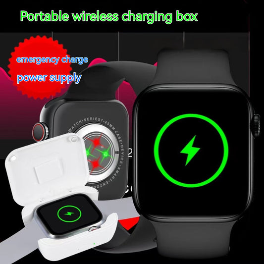 Creative Smart Watch Wireless Charger Portable Portable Lightweight Mini Charger