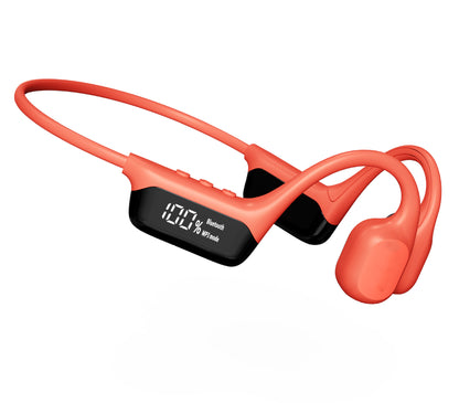 Display Screen Bluetooth Headset For Bone Conduction 53 Waterproof Sports Headset