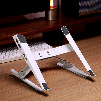 Simple Vertical Aluminum Laptop Stand Adjustable