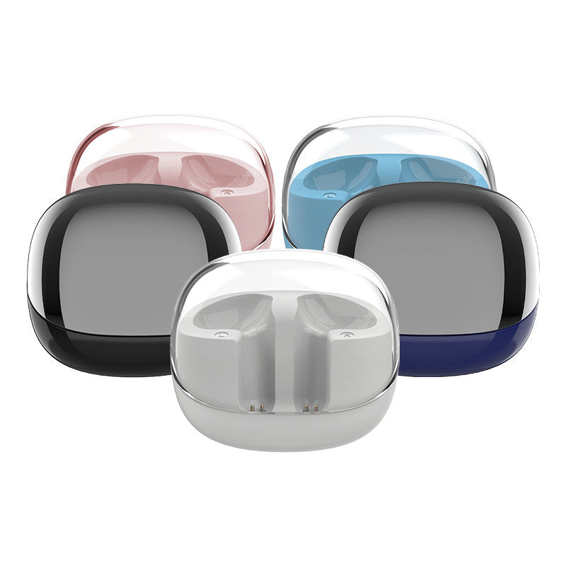 Wireless Bluetooth Headset Transparent Mini Bin